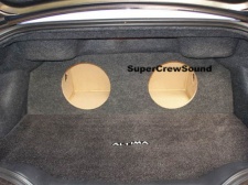 Nissan Altima Coupe Subwoofer Enclosure 08 & Up